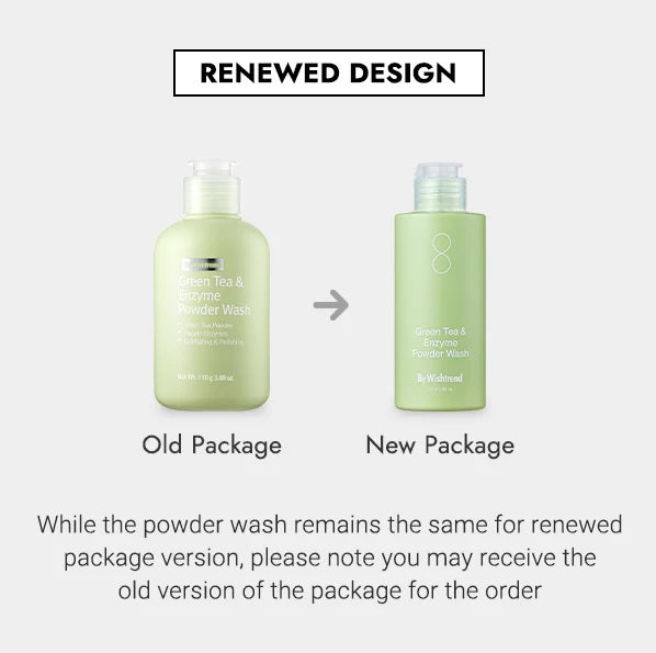 By Wishtrend Green Tea & Enzyme Powder Wash (New Packaging)