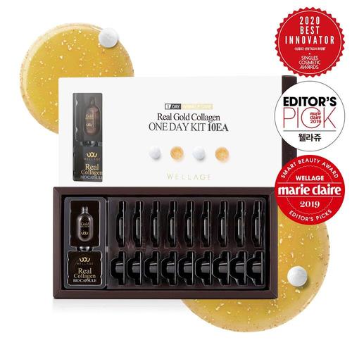 WELLAGE Real Gold Collagen One Day Kit 10EA